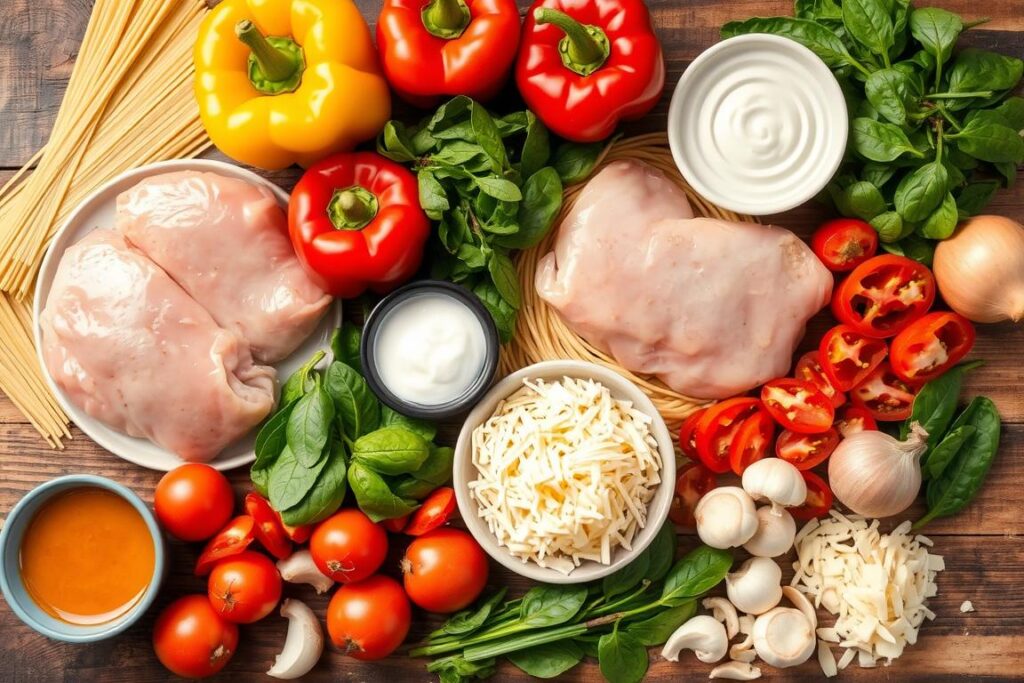 Crockpot Chicken Pasta Ingredients Crockpot Chicken Pasta Ingredients