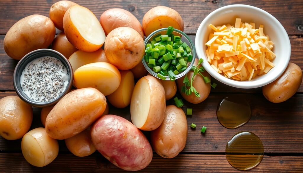 Ingredients for Ranch Roasted Potatoes