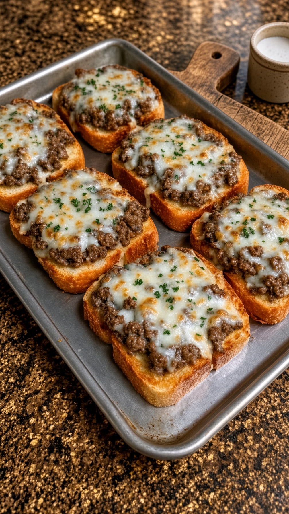 Toast Spoon Easy Cheesy Ground Beef Texas Toast – IlyRecipes