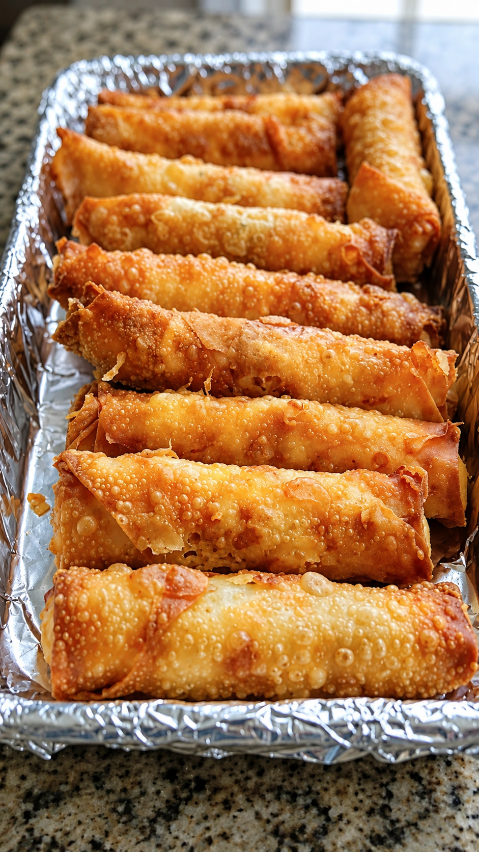 Crispy Homemade Chicken Egg Rolls