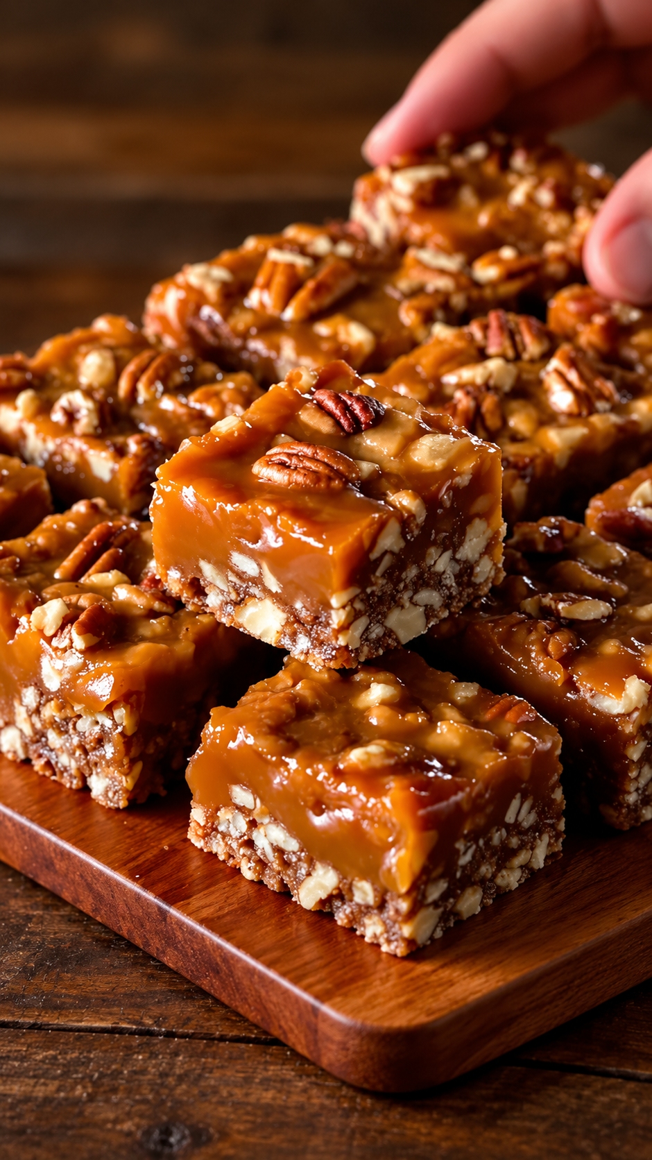 Oklahoma Pecan Nut Squares