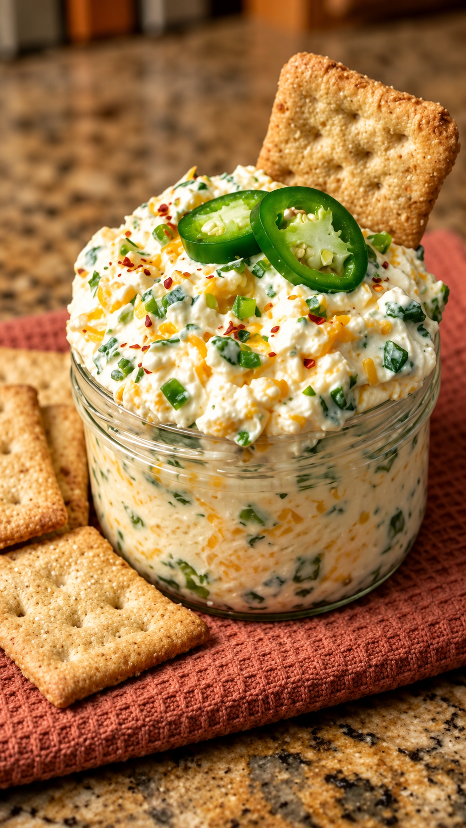 Creamy Jalapeño Cheddar Dip